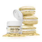Luster Dust - Gold Pearl (4G 1X Jar) | Edible Vegan Dust & Paint For Cake Decorating, Ice Cream, Desserts, Cocktails And Beverages By Bakell Luster Dust - Gold Pearl (4G 1X Jar) | Edible Vegan Dust & Paint For Cake Decorating, Ice Cream, Desserts, Cocktails And Beverages By Bakell