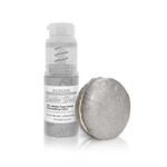 Luster Dust - Nu Silver (4G 1X Pump) | Edible Vegan Dust & Paint For Cake Decorating, Ice Cream, Desserts, Cocktails And Beverages By Bakell Luster Dust - Nu Silver (4G 1X Pump) | Edible Vegan Dust & Paint For Cake Decorating, Ice Cream, Desserts, Cocktails And Beverages By Bakell