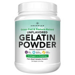 Amandean Premium Gelatin Powder Xl. Grass-Fed Beef Collagen Protein Supplement. Unflavored. Healthy Skin, Hair, Nails, & Gut. Paleo Friendly Cooking And Baking. 18 Amino Acids. Non-Gmo