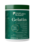 Great Lakes Wellness Beef Gelatin Powder For Culinary Needs - Perfect For Gummies, Marshmallows, Desserts And More - Unflavored - Grass-Fed, Kosher, Keto, Non-Gmo 16 Oz