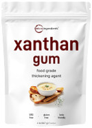 Xanthan Gum Powder, 2Lb (32Oz) | Premium Quality For Keto & Gluten-Free Baking | Unflavored Thickening Agent For Cooking & Baking | Non-Gmo, Vegan Friendly
