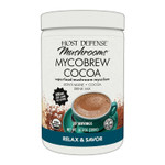 Host Defense Mycobrew Cocoa - Cocoa Drink Mix Includes Lion'S Mane Mushroom Powder - Superfood Powder Drink Mix With Fair Trade Certified Chocolate - 10.6 Oz (20 Servings)