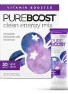 Pureboost Clean Energy Booster, Refreshing Energy Drink Mix With B12 Vitamins, Electrolytes, Antioxidants, Sugar-Free With No Sucralose (Acai Alert, 30 Count)