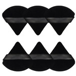 Pimoys 6 Pieces Powder Puff Face Soft Triangle Makeup Puff For Loose Powder Body Powder, Velour Makeup Blender Sponge Foundation Blending Sponges Set Beauty Makeup Tools(Black)Black Pimoys 6 Pieces Powder Puff Face Soft Triangle Makeup Puff For Loose Powder Body Powder, Velour Makeup Blender Sponge Foundation Blending Sponges Set Beauty Makeup Tools(Black)Black