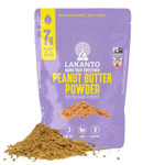 Lakanto Peanut Butter Powder - Sweetened With Monk Fruit Sweetener, 7G Protein, Powdered Pb From Roasted Peanuts, 3G Net Carbs, Keto, Vegan, Gluten Free, Smoothies, Sauces, Baking (8.5 Oz)
