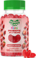 Probiotic Jelly Bean Gummies For Kids, Probiotic Supplements For Digestive Health, Nutritional Vegetarian Supplements, 120 Strawberry Blast Jelly Beans, Kosher Probiotic Jelly Bean Gummies For Kids, Probiotic Supplements For Digestive Health, Nutritional Vegetarian Supplements, 120 Strawberry Blast Jelly Beans, Kosher
