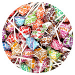 Dum Dums Original Mix Lollipops, 1 Lb Bag (60 Pieces Approx.), Gluten Free Hard Candy, Assorted Flavors, Individually Wrapped Lollipops, The Hampton Popcorn & Candy Company