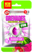 Grenades Gum - 30Ct Bag - Strong Mint Gum (Melonberry Slam) - Ultimate Fresh Breath & Serious Sinus Busting Power Grenades Gum - 30Ct Bag - Strong Mint Gum (Melonberry Slam) - Ultimate Fresh Breath & Serious Sinus Busting Power