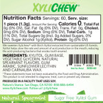 Xylichew 100% Xylitol Chewing Gum - Non Gmo, Non Aspartame, Gluten Free, And Sugar Free Gum - Natural Oral Care, Relieves Bad Breath And Dry Mouth - Spearmint, 60 Count Xylichew 100% Xylitol Chewing Gum - Non Gmo, Non Aspartame, Gluten Free, And Sugar Free Gum - Natural Oral Care, Relieves Bad Breath And Dry Mouth - Spearmint, 60 Count