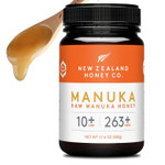 New Zealand Honey Co. Raw Manuka Honey Umf 10+ | Mgo 263+, 17.6Oz / 500G | Organic Medical Grade Manuka Honey For Daily Wellness, Skin Care & Dogs New Zealand Honey Co. Raw Manuka Honey Umf 10+ | Mgo 263+, 17.6Oz / 500G | Organic Medical Grade Manuka Honey For Daily Wellness, Skin Care & Dogs