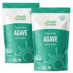 New Health Garden Blue Agave Sweetener Crystals - Organic - Non Gmo - Low Glycemic - Kosher - Keto Friendly (12 Oz X 2) New Health Garden Blue Agave Sweetener Crystals - Organic - Non Gmo - Low Glycemic - Kosher - Keto Friendly (12 Oz X 2)