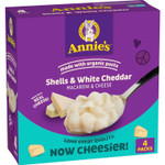 Annie'S Homegrown Macaroni & Cheese, Shells & White Cheddar, 6 Oz (170 G)