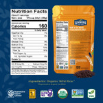Lundberg Wild Rice, Regenerative Organic Certified, 6-Pack 100% Natural California Cultivated Wild Black Rice, 8 Oz Ea Lundberg Wild Rice, Regenerative Organic Certified, 6-Pack 100% Natural California Cultivated Wild Black Rice, 8 Oz Ea