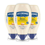 Hellmann'S Real Mayonnaise Squeeze Bottle 3 Count A Rich Creamy Condiment Gluten Free, Made With 100% Cage-Free Eggs 20 Oz Hellmann'S Real Mayonnaise Squeeze Bottle 3 Count A Rich Creamy Condiment Gluten Free, Made With 100% Cage-Free Eggs 20 Oz