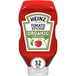Heinz Organic Certified Tomato Ketchup, 44 Oz Bottle