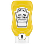 Heinz Yellow Mustard, 8 Oz Bottle