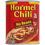 Hormel Chili No Beans, 19 Ounce