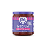 Fody Foods Medium Salsa, 16 Oz, Garlic And Onion Free, Low Fodmap Certified, Gut & Ibs Friendly, Vegan, Non-Gmo, Gluten Free, Keto Friendly