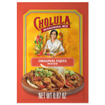 Cholula Seasoning Mix, Original Fajita, Medium Heat, For Chicken, Steak, Shrimp & Veggie Fajitas, 0.87 Oz Cholula Seasoning Mix, Original Fajita, Medium Heat, For Chicken, Steak, Shrimp & Veggie Fajitas, 0.87 Oz
