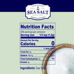 Fine Grain Kosher Sea Salt, Non-Iodized (17 Oz Shaker) - Sea Salt Superstore