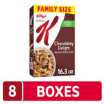 Kellogg'S Special K Breakfast Cereal, Fiber Cereal, Family Breakfast, Family Size, Chocolatey Delight, 16.3Oz Box (1 Box) Kellogg'S Special K Breakfast Cereal, Fiber Cereal, Family Breakfast, Family Size, Chocolatey Delight, 16.3Oz Box (1 Box)