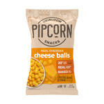 Heirloom Cheddar Cheese Balls By Pipcorn - 4.5Oz - Organic Cheese, No Artificial Anything, Non-Gmo Heirloom Corn, No Preservatives, Gluten Free Heirloom Cheddar Cheese Balls By Pipcorn - 4.5Oz - Organic Cheese, No Artificial Anything, Non-Gmo Heirloom Corn, No Preservatives, Gluten Free