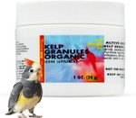 Morning Bird Kelp Granules 3 Oz  Iodine Supplement For Birds  Supports Feather Growth, Molting & Metabolism  Rich In Amino Acids, Trace Minerals & Natural Vitamins  Clean Nutrition For All Birds Morning Bird Kelp Granules 3 Oz  Iodine Supplement For Birds  Supports Feather Growth, Molting & Metabolism  Rich In Amino Acids, Trace Minerals & Natural Vitamins  Clean Nutrition For All Birds