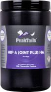 Kala Health Peaktails Hip & Joint Plus Ha For Dogs  90 Tablets, Glucosamine, Chondroitin, Optimsm, Vitamin C & Hyaluronic Acid  Supports Joint Mobility & Comfort