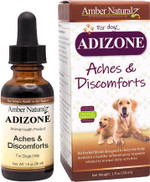 Amber Naturalz Adizone Herbal Supplement For Dogs | Supports A Healthy Inflammatory Response, Occasional Discomfort, And Joint Function | Natural Aid For Active And Aging Canines Amber Naturalz Adizone Herbal Supplement For Dogs | Supports A Healthy Inflammatory Response, Occasional Discomfort, And Joint Function | Natural Aid For Active And Aging Canines