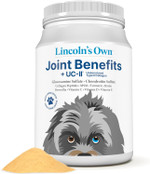 Andrew Lessman LincolnS Own Joint Benefits + Uc-Ii For Dogs. 240 Servings. Advanced Glucosamine, Chondroitin, Free-Range And Uc-Ii Collagen Peptide Powder For Dogs. No Additives Of Any Kind