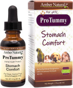 Amber Naturalz Protummy Stomach Comfort Herbal Blend For Dogs, Bird, Guinea Pigs, And Rabbits | Herbal Supplement For Occasional Upset Stomach | 4 Fluid Ounce Glass Bottle | Manufactured In The Usa Amber Naturalz Protummy Stomach Comfort Herbal Blend For Dogs, Bird, Guinea Pigs, And Rabbits | Herbal Supplement For Occasional Upset Stomach | 4 Fluid Ounce Glass Bottle | Manufactured In The Usa
