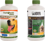 Liquidhealth Pets K9 Glucosamine Chondroitin Hip & Joint Formula & K9 Complete 8-In-1 Multivitamin For Dogs, Puppies - Pet Supplement Bundle For Joint Health, Immune Support, Canine Vitamins, Usa Made Liquidhealth Pets K9 Glucosamine Chondroitin Hip & Joint Formula & K9 Complete 8-In-1 Multivitamin For Dogs, Puppies - Pet Supplement Bundle For Joint Health, Immune Support, Canine Vitamins, Usa Made