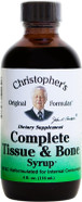 Dr Christopher'S Formula Complete Tissue And Bone Syrup, 4 Ounce