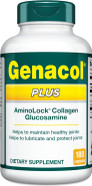 Genacol Plus  Glucosamine And Collagen Supplement, Ultra-Hydrolyzed Collagen Peptides, Eases Joint Movement, Maintains Cartilage, 90 Capsules (30-Day Supply)