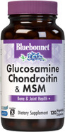 Bluebonnet Nutrition Glucosamine Chondroitin & Msm, Glucosamine, Bone & Joint Health*, Non-Gmo, Gluten-Free, Soy-Free, Dairy-Free, 120 Vegetable Capsules, 40 Servings Bluebonnet Nutrition Glucosamine Chondroitin & Msm, Glucosamine, Bone & Joint Health*, Non-Gmo, Gluten-Free, Soy-Free, Dairy-Free, 120 Vegetable Capsules, 40 Servings