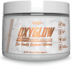 Ehp Labs Oxyglow Natural Marine Collagen Powder - Hydrolyzed Marine Collagen Peptides Powder - Boosts Skin Elasticity & Firmness, Accelerates Nail Growth & Strengthens Hair, 30 Serves (Unflavored)