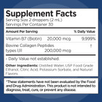 Liquid Collagen And Biotin, 2 Fl. Oz, Ultra-Strength Collagen Supplements For Women, Keto Friendly Biotin For Hair Growth Women, Nails, & Skin Vitamins B7 Collageno Peptides Vanilla Flavor - 2 Pack Liquid Collagen And Biotin, 2 Fl. Oz, Ultra-Strength Collagen Supplements For Women, Keto Friendly Biotin For Hair Growth Women, Nails, & Skin Vitamins B7 Collageno Peptides Vanilla Flavor - 2 Pack