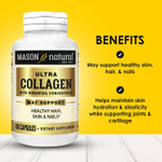 Mason Natural Ultra Collagen Capsules, 100% Pure Hydrolyzed Collagen Supplement For Healthy Skin, Hair, Nails & Joints, 100 Count, 50 Day Supply Mason Natural Ultra Collagen Capsules, 100% Pure Hydrolyzed Collagen Supplement For Healthy Skin, Hair, Nails & Joints, 100 Count, 50 Day Supply