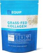Equip Foods Grass Fed Collagen Powder | Hydrolyzed Bovine Collagen Peptides With Amino Acids | Prime Beef Collagen For Healthy Joints, Skin & Nails | Non-Gmo, Paleo Friendly | 30 Servings, Chocolate