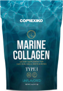 Correxiko Marine Collagen Powder Supplement Unflavored - 10,000Mg Double Hydrolyzed Collagen Peptides Per Serving - Formulated For Maximum Absorption - Hair, Skin & Nails - 5Oz, 14 Servings Correxiko Marine Collagen Powder Supplement Unflavored - 10,000Mg Double Hydrolyzed Collagen Peptides Per Serving - Formulated For Maximum Absorption - Hair, Skin & Nails - 5Oz, 14 Servings