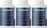 Correxiko Marine Collagen Supplement Pills - 1800Mg Hydrolyzed Collagen Peptides Per Serving With Added Hyaluronic Acid, Vitamin C & Minerals - For Hair, Skin & Nails - 360 Capsules 3 Month Supply Correxiko Marine Collagen Supplement Pills - 1800Mg Hydrolyzed Collagen Peptides Per Serving With Added Hyaluronic Acid, Vitamin C & Minerals - For Hair, Skin & Nails - 360 Capsules 3 Month Supply