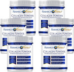 Research Verified® Collagen Powder - Hydrolyzed Marine Collagen - Unflavored - Skin Hydration And Elasticity, Muscle Recovery, Non Gmo - 30 Scoops Per Container - 6 Month Supply