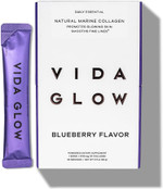 Vida Glow Marine Collagen Powder - Anti Aging Supplement With Collagen Peptides, Promotes Glowing Skin, Strong Nails, Healthy Hair | 30 Servings, Original Flavor Vida Glow Marine Collagen Powder - Anti Aging Supplement With Collagen Peptides, Promotes Glowing Skin, Strong Nails, Healthy Hair | 30 Servings, Original Flavor