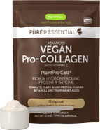 Igennus Vegan Collagen Peptide Powder, Enhanced With Glycine, Proline & Hydroxyproline & Cofactor Vitamin C, Non Gmo, Complete Vegetarian Plant Based Collagen Powder Booster, 35 Servings