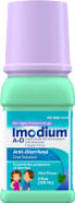 Imodium A-D Children'S Liquid Anti-Diarrheal Medicine With Loperamide Hcl, Oral Solution For Diarrhea Symptom Treatment & Control For Kids Ages 6+, Mint Flavor, Hsa/Fsa Eligible, 4 Fl. Oz