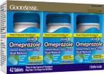 Goodsense Omeprazole Delayed Release Coated Tablets 20 Mg, Cool Mint, Treats Frequent Heartburn, Acid Reducer, Heartburn Medicine, 42 Count