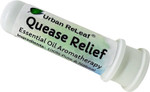 Urban Releaf Quease Relief Essential Oil Aromatherapy Nasal Inhaler  Pure Undiluted Oils For Queasy Nausea Tummy, Easy Open Snap Top. Made In Usa. Alcohol-Free. No Mess. Pocket Size