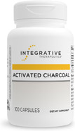Integrative Therapeutics Activated Charcoal - Digestive & Gut Health Supplement* - Gastrointestinal Support* - Gluten-Free & Dairy-Free - 100 Capsules (50 Servings)