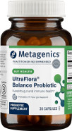 Metagenics Ultraflora Balance Probiotic - Daily Gut Health Supplement* - Offers Digestive & Immune System Support* - Vegetarian, Non-Gmo & Gluten-Free - 120 Capsules