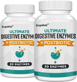 Digestive Enzymes 1000Mg With Postbiotics, 20 Enzyme Blend For Bloating, Optimal Digestion And Gut Function, 120 Veggie Capsules